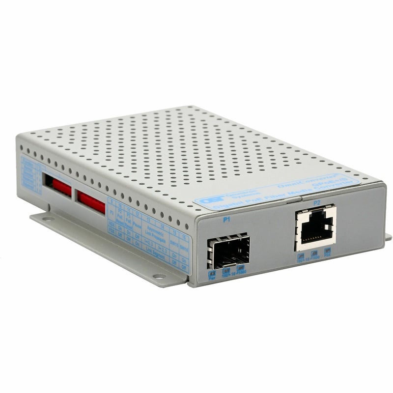10/100/1000 RJ-45 POE+ MEDIA CO NVERTER SFP AC UNIV