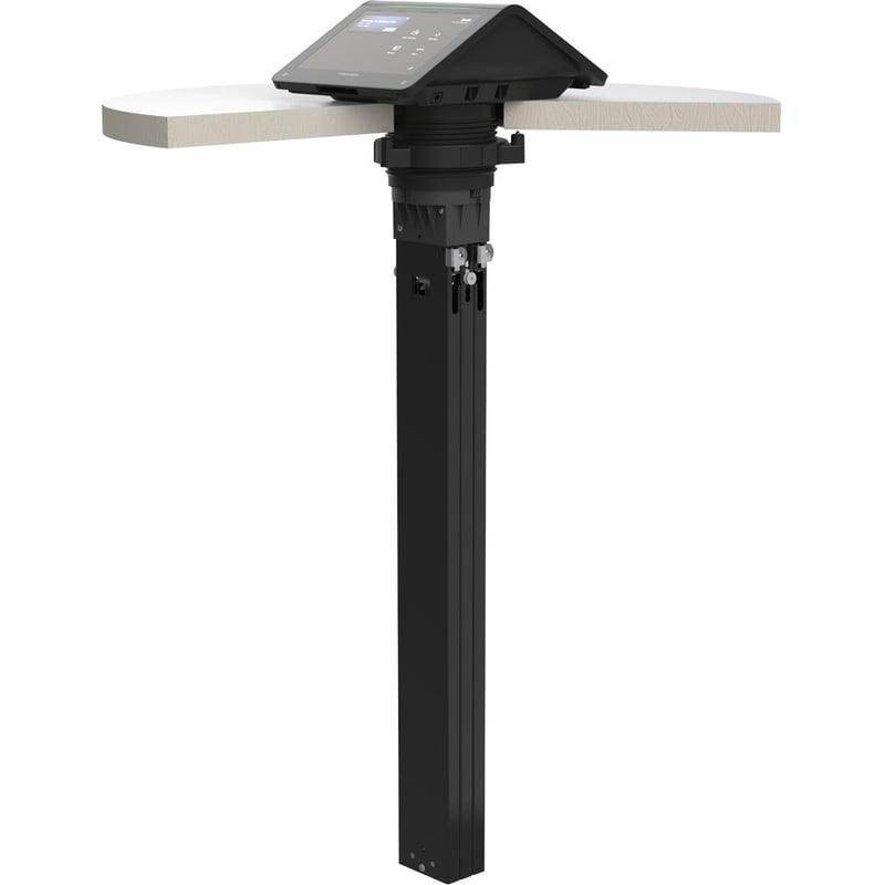 Crestron UCA-SMKR-UC2-3 Desk Mount for Video Conferencing System - Black - Thumbnail 3