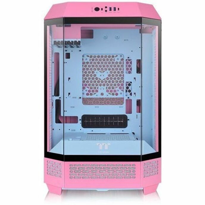 Thermaltake The Tower 300 Bubble Pink Micro Tower Chassis - Thumbnail 5