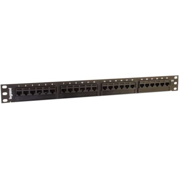 PATCH PANEL 110-TYPE CAT6 24-PORT TAA - DESIGNED TO SUPPORT CAT6 CABLING INFRAST - Thumbnail 2