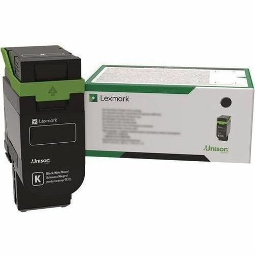 Lexmark Original Laser Toner Cartridge - Return Program - Black - 1 Pack - Thumbnail 1