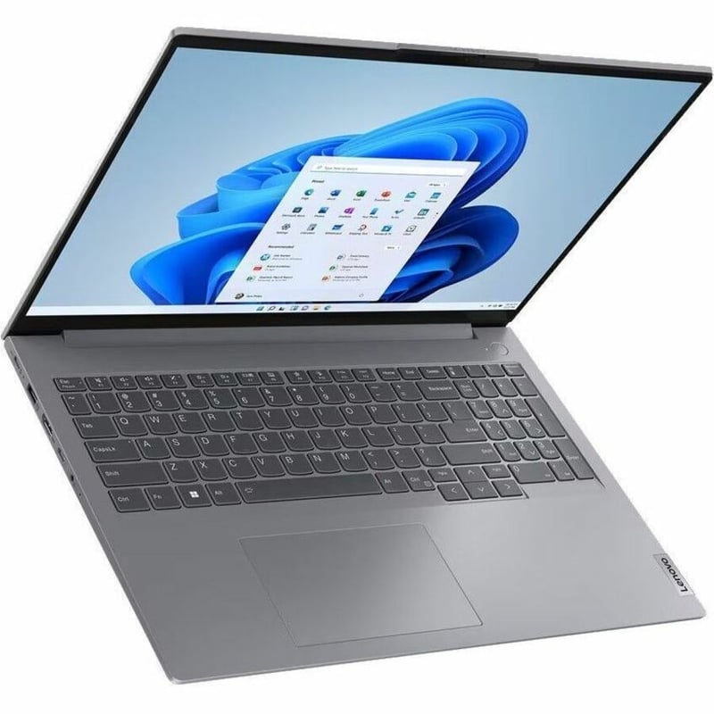 Lenovo ThinkBook 16 G6 IRL 21KH009TUS 16" Touchscreen Notebook - WUXGA - 1920 x 1200 - Intel Core i5 13th Gen i5-1335U Deca-core (10 Core) 1.30 GHz - 8 GB Total RAM - 256 GB SSD - Arctic Gray - Thumbnail 2