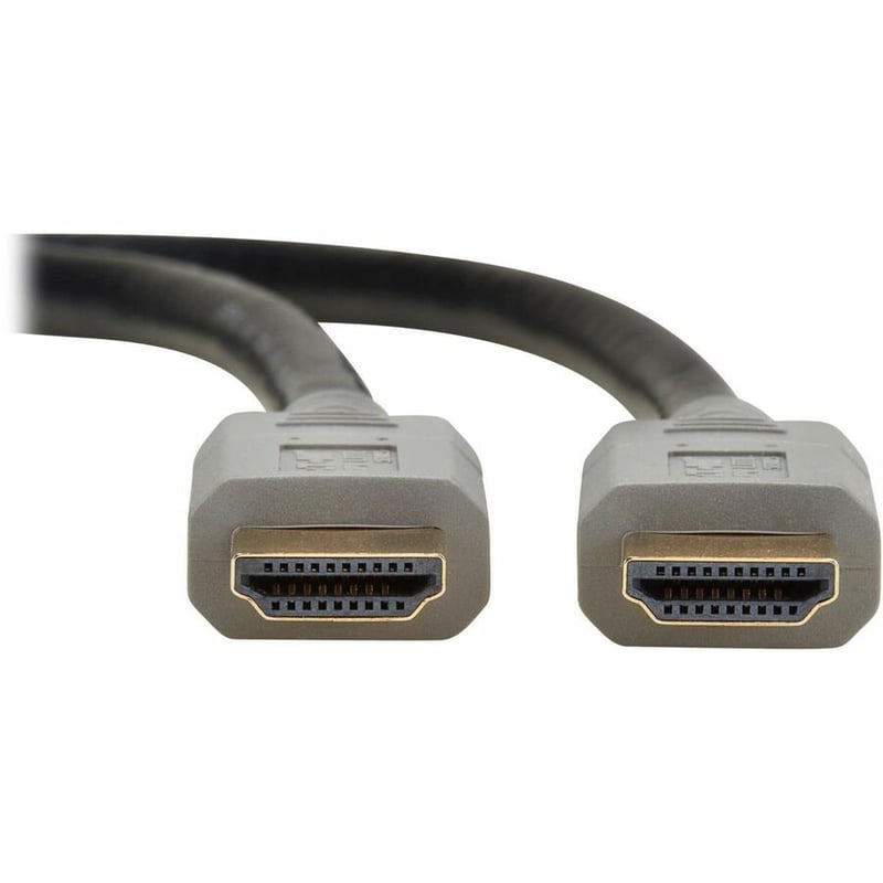 4K HDMI CABLE M/M - 4K 60 HZ HDR 4:4:4 HDCP 2.2 BLACK 50FT - Thumbnail 3