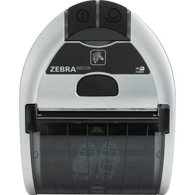 Zebra iMZ320 Mobile Direct Thermal Printer - Monochrome - Portable - Receipt Print - USB - Wireless LAN - Battery Included
