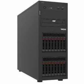 Lenovo ThinkSystem ST250 V3 7DCEA029NA Tower Server - 1 x Intel Xeon E-2488 3.20 GHz - 16 GB RAM - Serial ATA/600 Controller - Thumbnail 3
