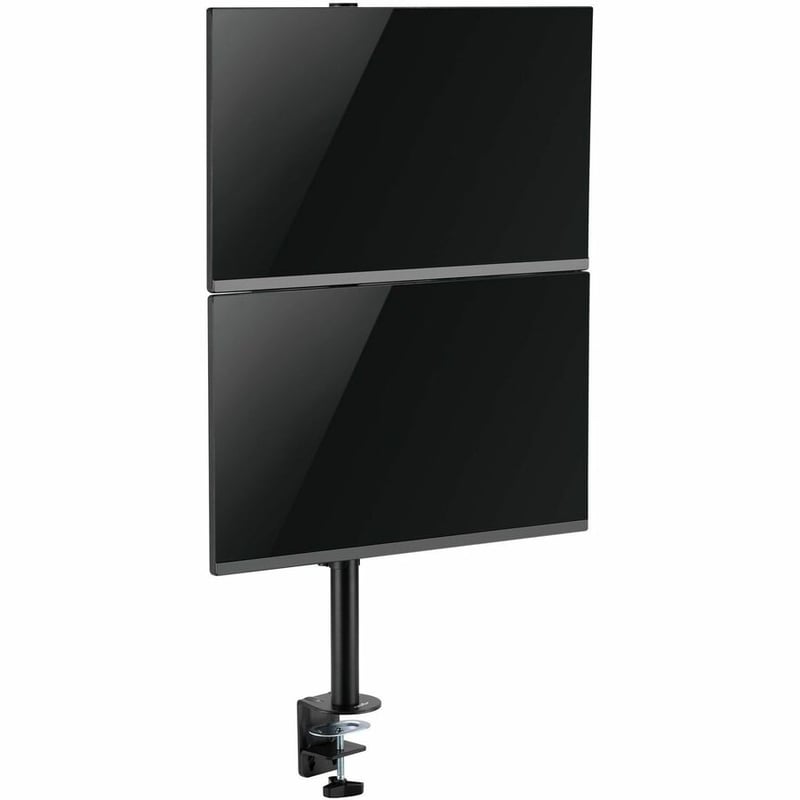 Rocstor ErgoReach Y10N008-B1 Desk Mount for Monitor - Black - Vertical - Thumbnail 4