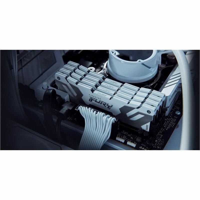 48GB 8400MT/S DDR5 CL40 CUDIMM (KIT OF 2) FURY RENEGADE WHITE XMP - Thumbnail 5