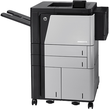 HP LaserJet M806x+ Floor Standing Laser Printer - Monochrome - Thumbnail 2