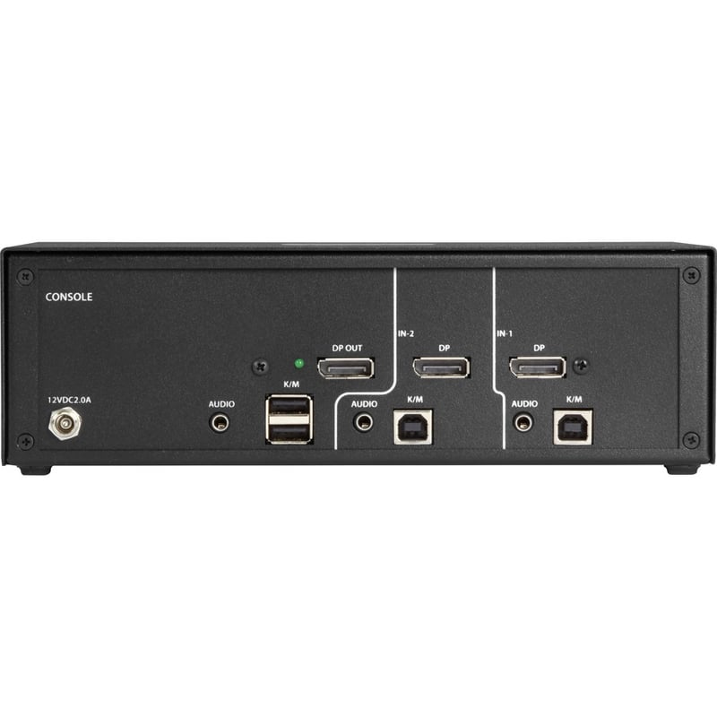 Black Box NIAP 3.0 Secure 2-Port Single-Head DisplayPort KVM Switch - Thumbnail 5