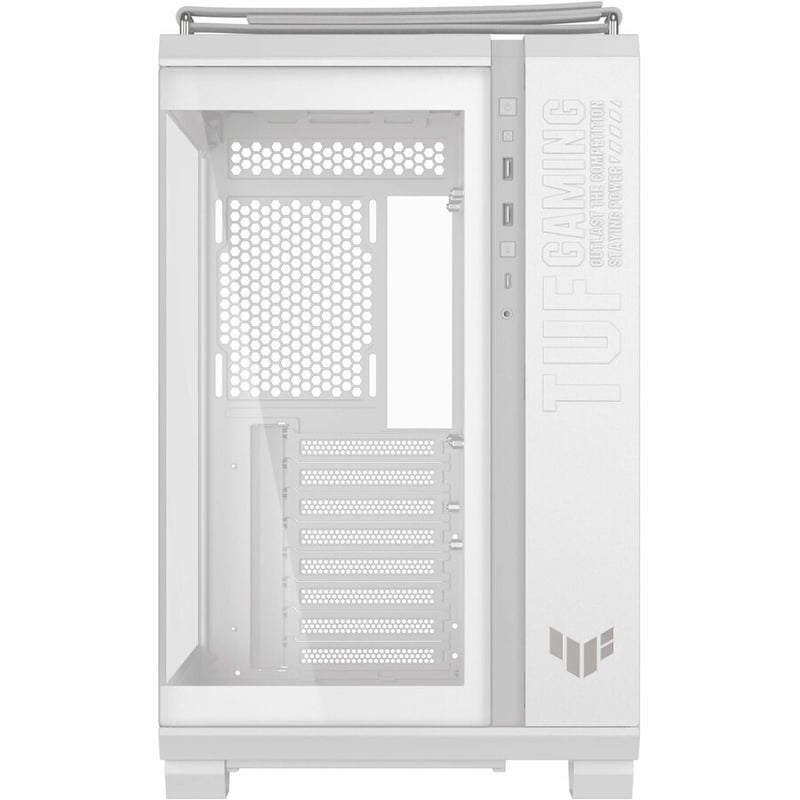 ASUS TUF GAMING GT502 HORIZON WHITE ATX MID-TOWER GAMING CASE - Thumbnail 3