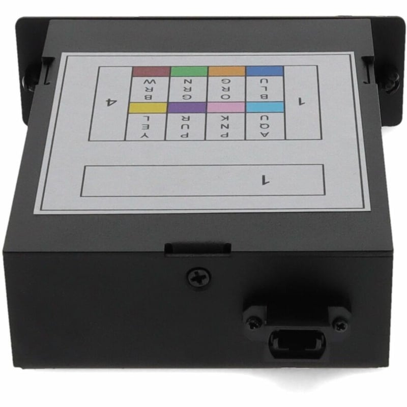 AddOn 4-Bay Cassette 12-Fiber MPO In, 4 LC Duplex Out, Single-mode Duplex OS2 - Thumbnail 4