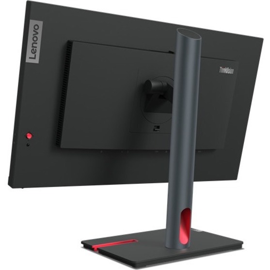 Lenovo ThinkVision P24h-30 24" Class WQHD LCD Monitor - 16:9 - Raven Black - Thumbnail 4