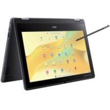 Acer Chromebook Spin 511 R756TN R756TN-C1X1 11.6" Touchscreen Convertible 2 in 1 Chromebook - HD - 1366 x 768 - Intel N100 Quad-core (4 Core) - 8 GB Total RAM - 64 GB Flash Memory - Shale Black - Thumbnail 2