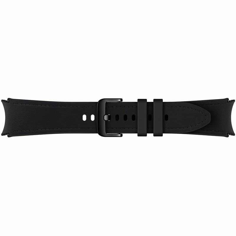 Samsung Galaxy Watch Hybrid Eco-Leather T-Buckle Band, M/L, Black - Thumbnail 3