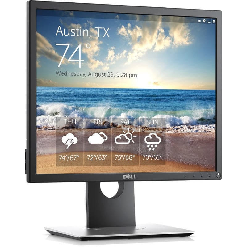 Dell P1917S 19" Class UXGA LCD Monitor - 5:4 - Black
