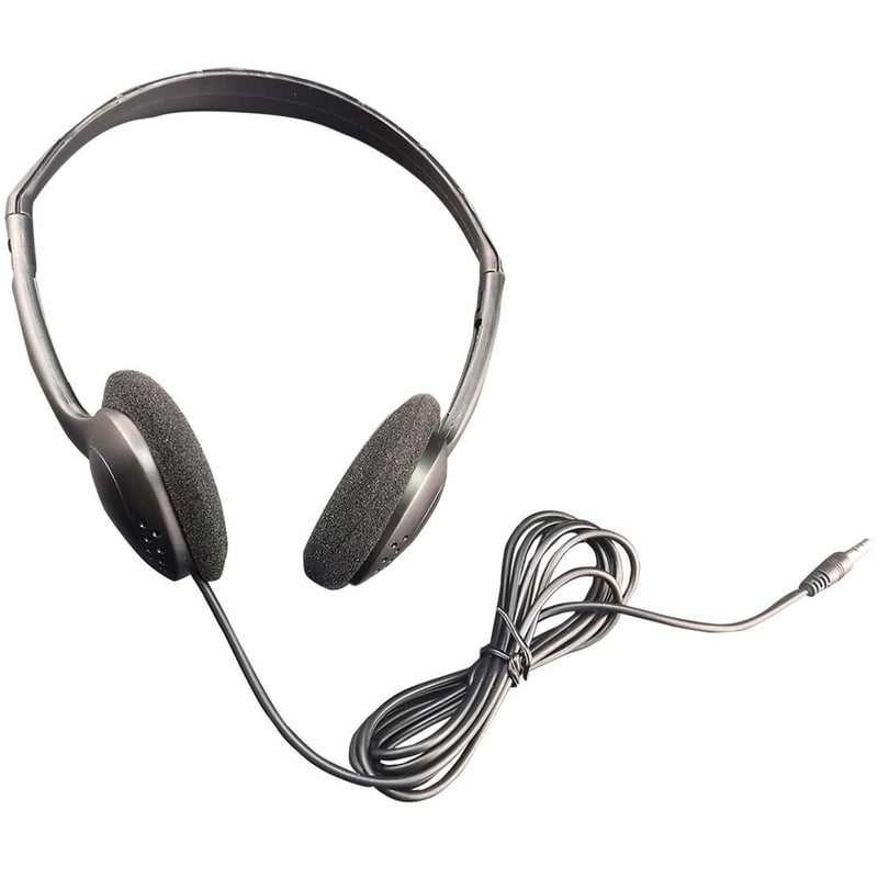 Hamilton Buhl Personal-Sized Economical Headphones, 200 Pack - Thumbnail 1