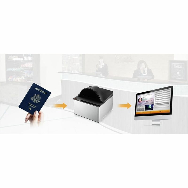 SECURESCAN X150 PASSPORT SCANNER VISIBLE IR UV ILLUMINATION - Thumbnail 2