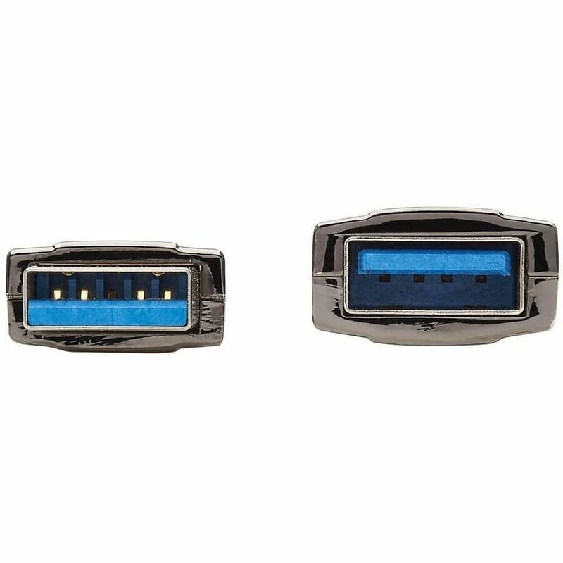 Tripp Lite by Eaton USB 3.2 Gen 1 CL3-Rated Fiber Active Optical Cable (AOC) - Extension/Repeater A M/F Black 10 m (33 ft.) - Thumbnail 3