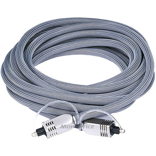 S/PDIF DIGITAL OPTICAL AUDIO CABLE_ 15FT - Thumbnail 1