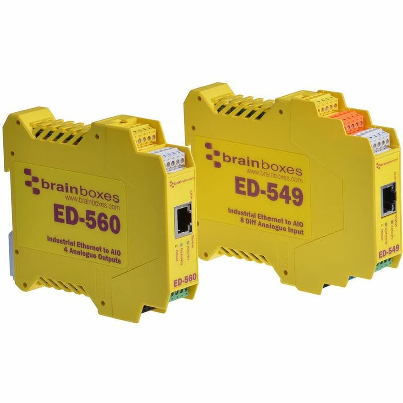 Brainboxes ED-549 Ethernet to Analogue I/O X20 Multipack - Thumbnail 3
