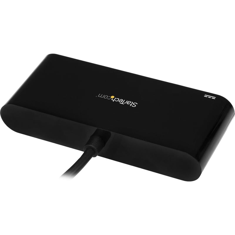 StarTech.com USB-C to Ethernet Adapter with 3-Port USB 3.0 Hub and Power Delivery - USB-C GbE Network Adapter + USB Hub w/ 3 USB-A Ports - Thumbnail 3