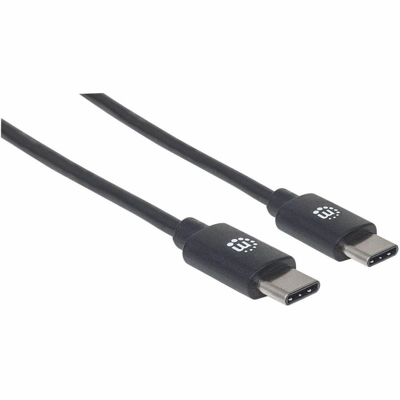 USB-C to USB-C Cable, 2m, Male to Male, 480 Mbps (USB 2.0), 3A, Hi-Speed USB, Black, Lifetime Warranty, Equivalent to USB2CC2M - Thumbnail 2