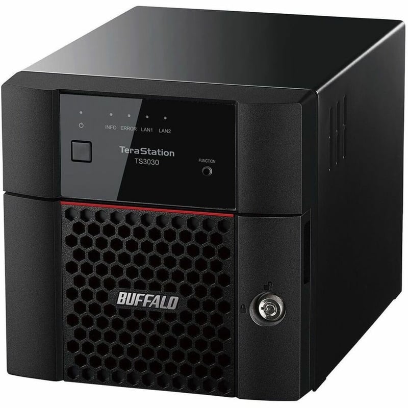 TERASTATION 3230DN 4TB 2BAY NAS 2X2TB HD SATA 2.5GBE RAID ISCSI - Thumbnail 1