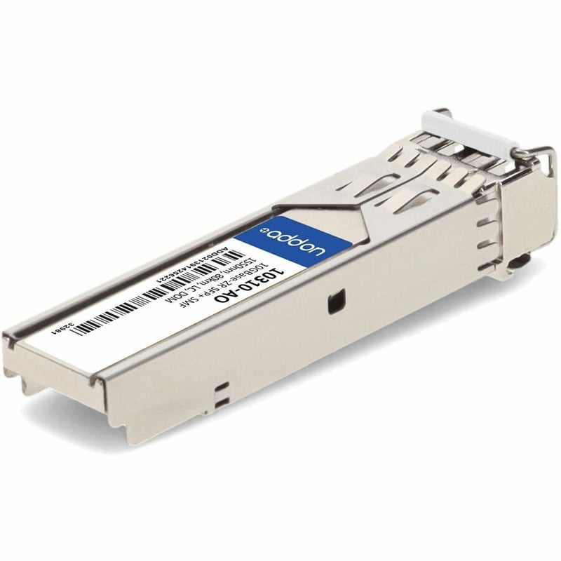 AddOn Extreme Networks&reg; 10310 Compatible TAA 10GBase-ZR SFP+ Transceiver (SMF, 1550nm, 80km, LC, DOM) - Thumbnail 5