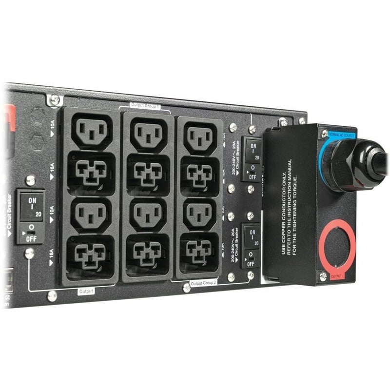 9PX 6KVA 5.4KW 208V ONLINE UPS L6-30P OR HW INPUT 6 C39 6 C13 3U - Thumbnail 3