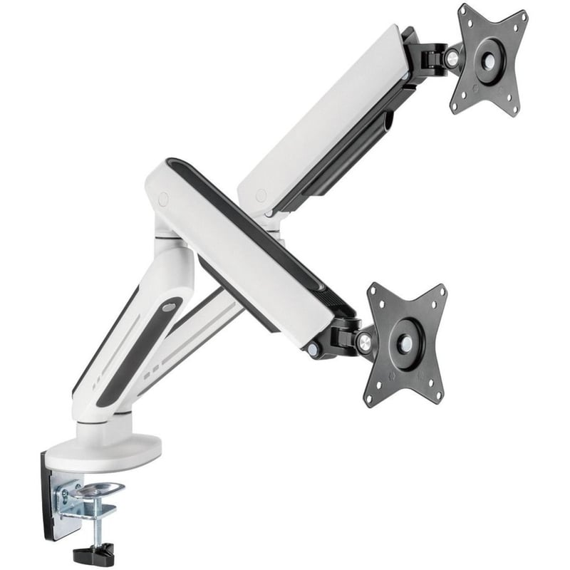 SIIG Premium Dual Monitor Arms Desk Mount with Gaming RGB Lighting - Thumbnail 1