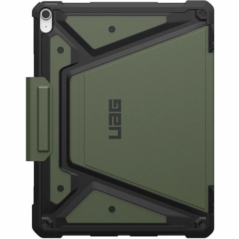 Urban Armor Gear Metropolis SE Rugged Carrying Case (Folio) for 13" Apple iPad Air 13 (2024), iPad Air 13 (2025) Tablet - Olive - Thumbnail 1