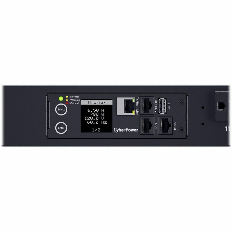 CYBERPOWER PDU31116 PDU 100-120V/15A 20 OUTLETS 0U RM - Thumbnail 4