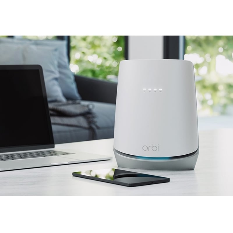 Netgear Orbi Wi-Fi 6 IEEE 802.11ax Ethernet Wireless Router - Thumbnail 4