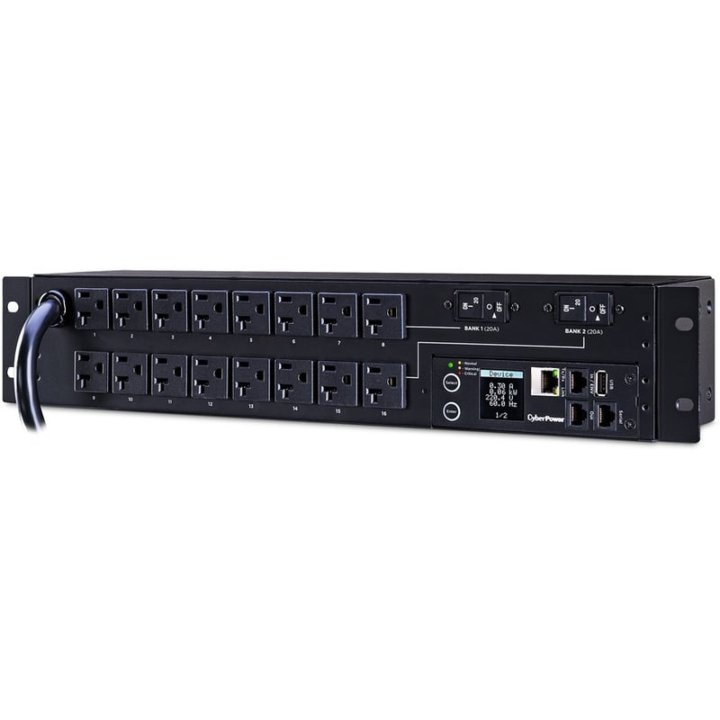 CyberPower PDU31003 100 - 120 VAC 30A Monitored PDU - Thumbnail 2