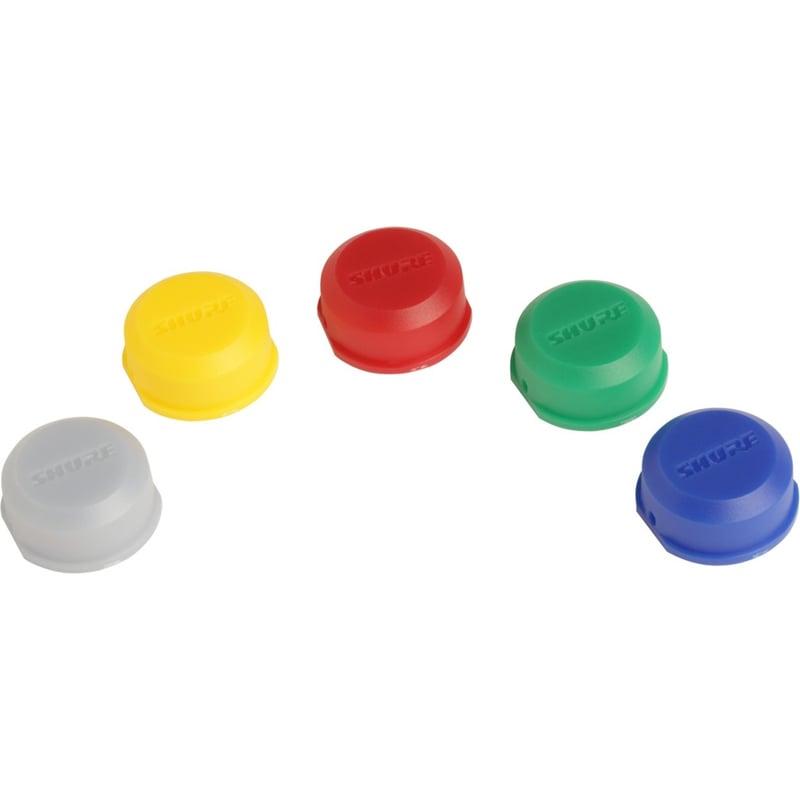 Shure Color ID Antenna Caps for PG, SM and Beta Wireless Handheld Transmitters - Thumbnail 1