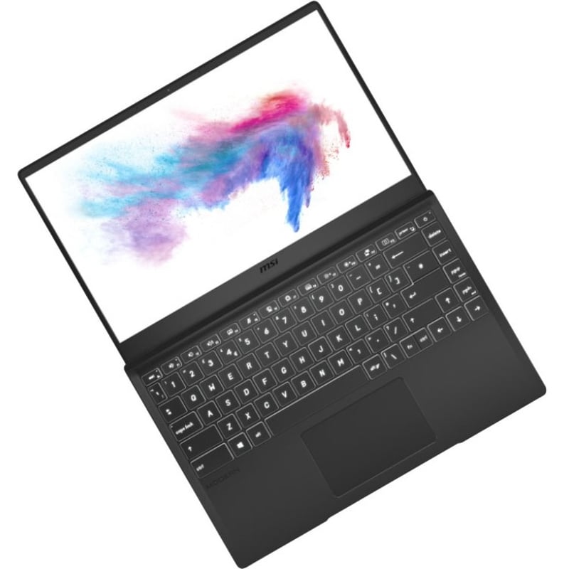 MSI Modern 14 B11SB-084 14" Notebook - Full HD - 1920 x 1080 - Intel Core i5 11th Gen i5-1135G7 900 MHz - 8 GB Total RAM - 1 TB SSD - Carbon Gray - Thumbnail 3
