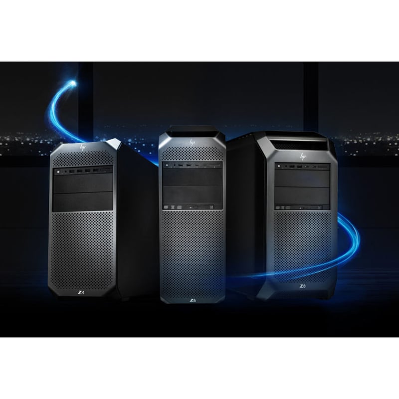 HP Z4 G4 Workstation - 1 x Intel Xeon W-2102 - 8 GB - Mini-tower - Black