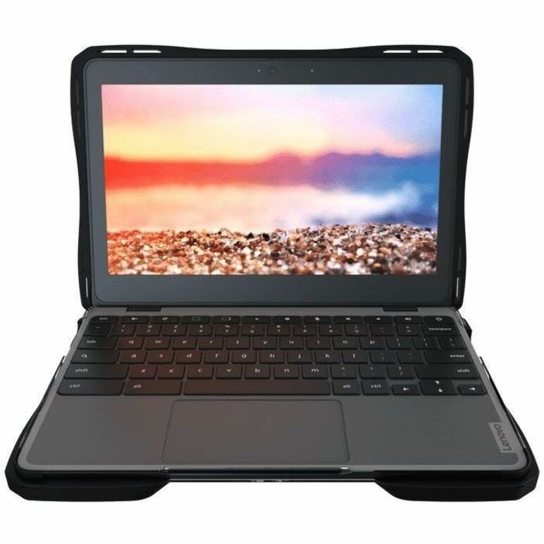 Rugged Hard Shell Air Style Case for Lenovo 100e / 100w Gen 4/5 (Intel) Chrome & Windows - Thumbnail 3