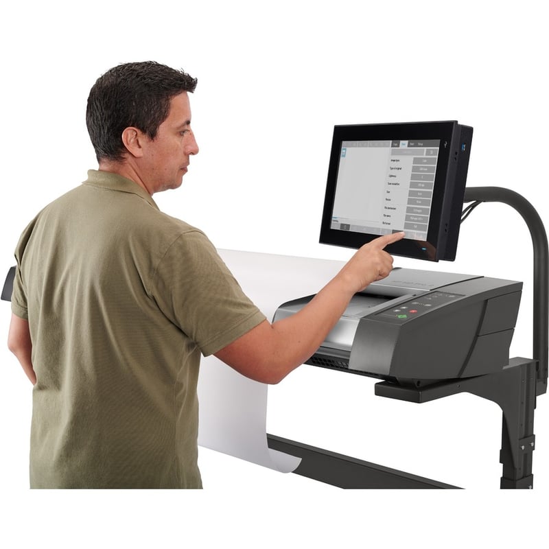 HP HD Pro HD Pro 42-in Large Format Sheetfed Scanner - 1200 dpi Optical