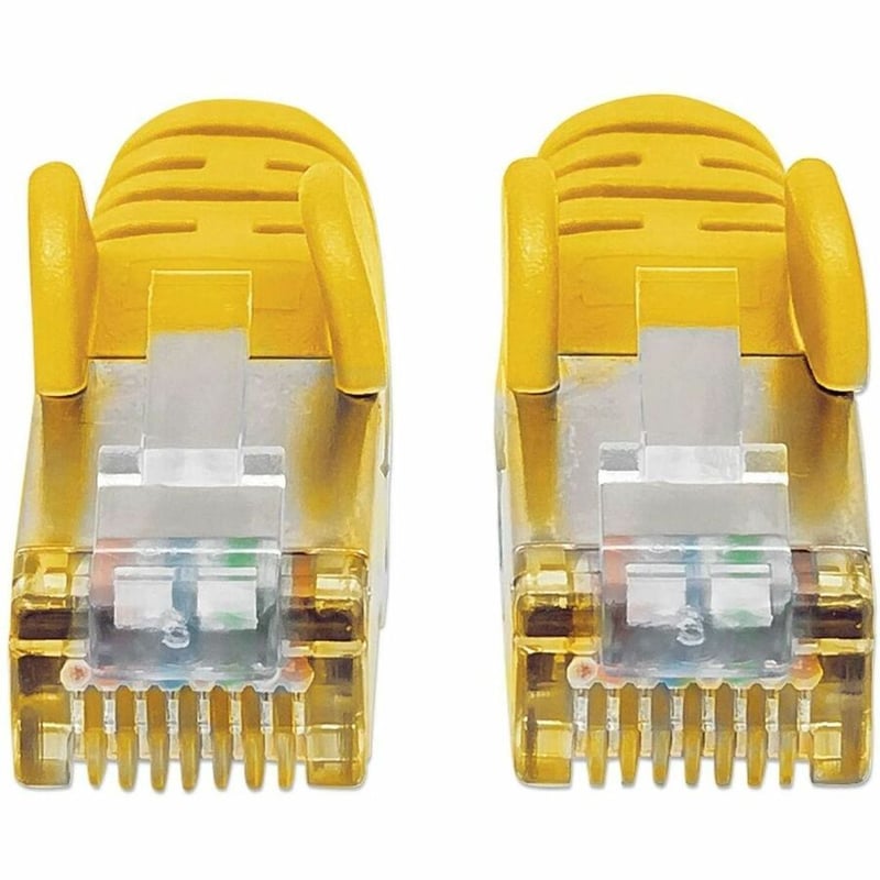 CAT6A S/FTP NETWORK PATCH CABLE, 1 FT., YELLOW - Thumbnail 4