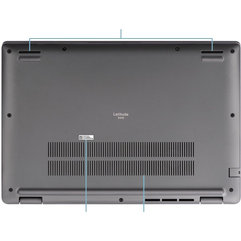 Dell Latitude 3440 14" Notebook - Full HD - 1920 x 1080 - Intel Core i5 13th Gen i5-1345U Deca-core (10 Core) - 8 GB Total RAM - 256 GB SSD - Space Gray - Thumbnail 5