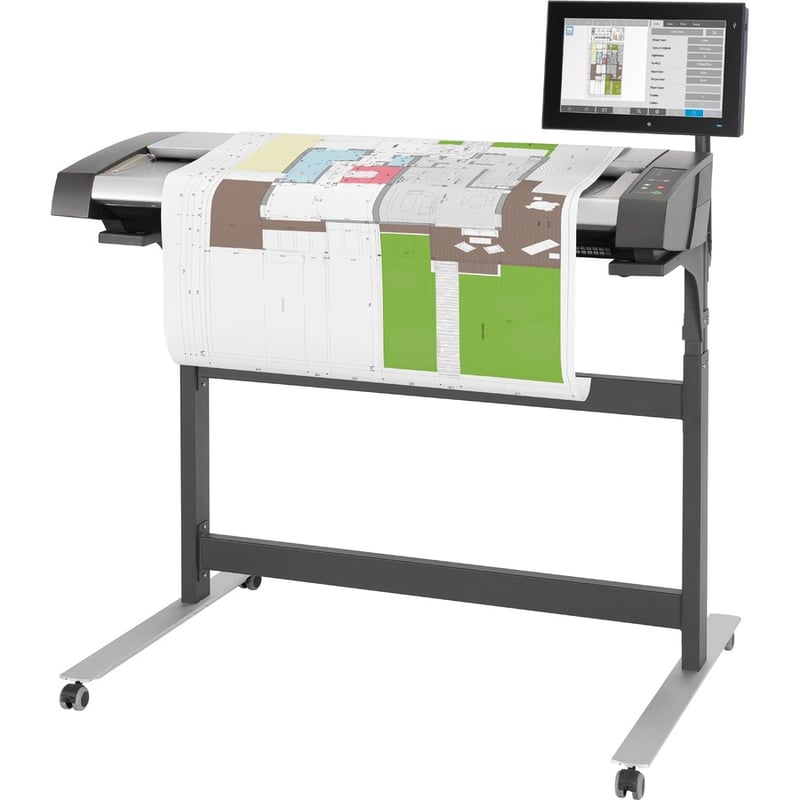 HP HD Pro HD Pro 42-in Large Format Sheetfed Scanner - 1200 dpi Optical - Thumbnail 2