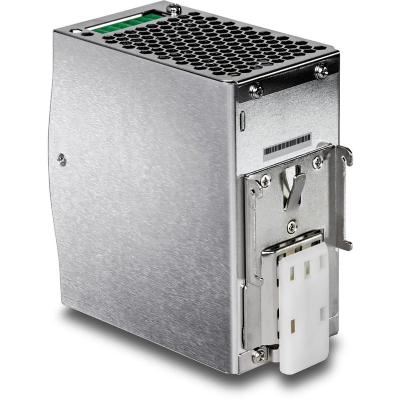 TRENDnet 240W Single Output Industrial DIN-Rail Power Supply, Extreme Operating Temp Range -25 to 70 C(-13 to 158 F) Built-in Active PFC, Passive Cooling, DIN-Rail Mount, Silver, TI-S24048 - Thumbnail 5