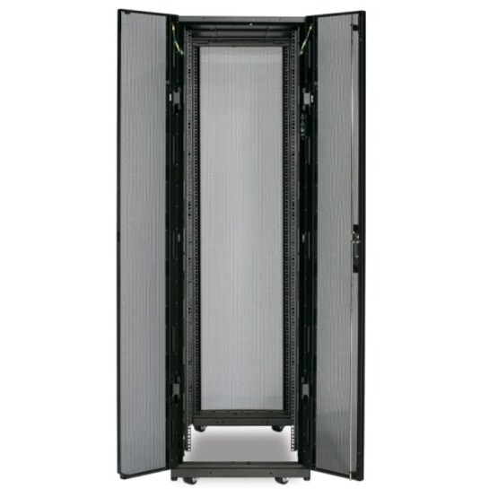 APC by Schneider Electric NetShelter SX 42U 600mm Wide x 1070mm Deep Enclosure Without Sides Black - Thumbnail 2