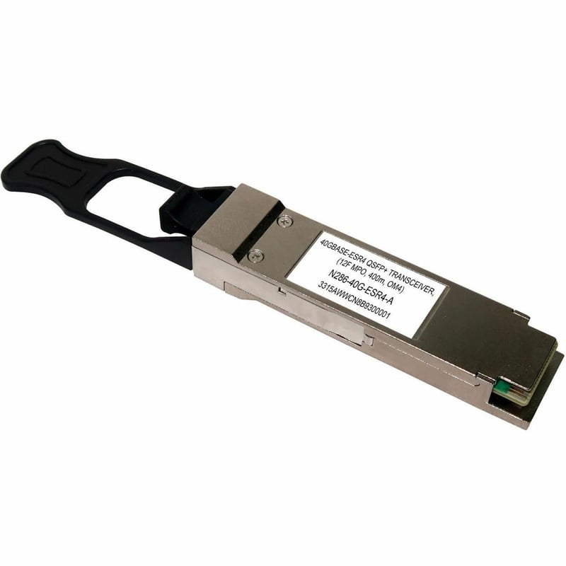 Tripp Lite by Eaton Arista-Compatible QSFP-40G-SR4 QSFP+ Transceiver - 40GBase-SR4, MTP/MPO MMF, 40 Gbps, 850 nm, 400 m (1312 ft.) - Thumbnail 1