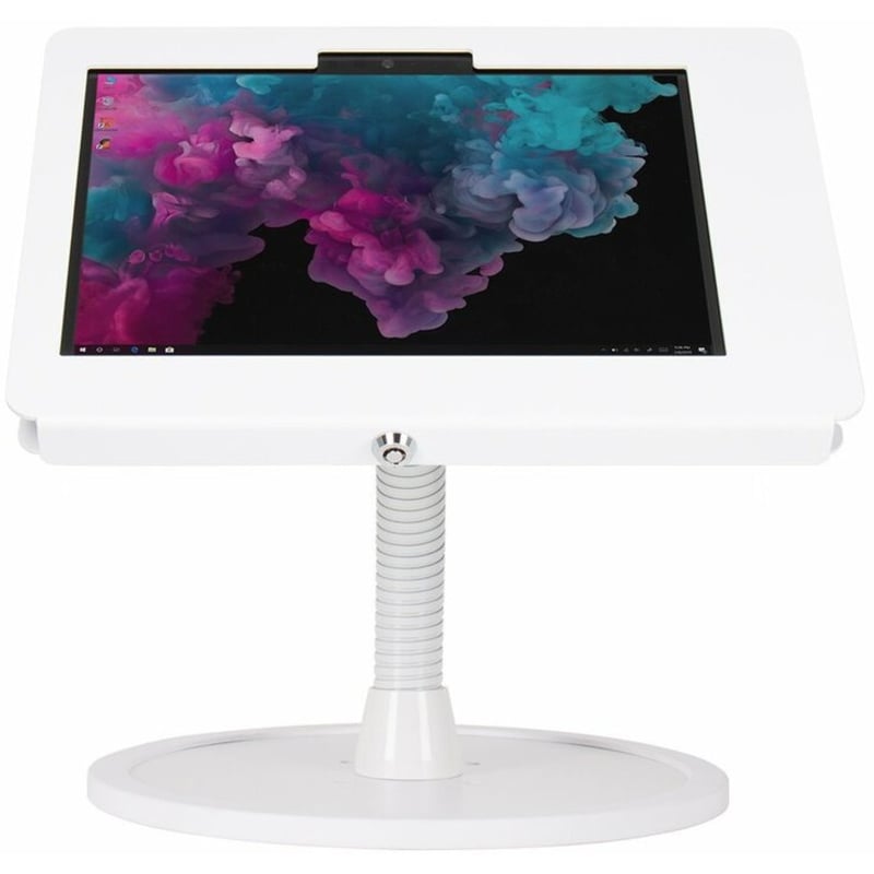 The Joy Factory Elevate II Flex Countertop Kiosk for Surface Go 3 | Go 2 | Go (White) - Thumbnail 2