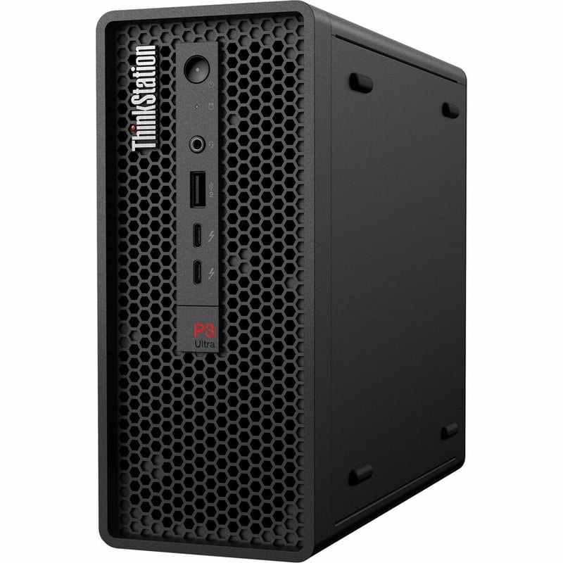 Lenovo ThinkStation P3 Ultra 30HA0034US Workstation - 1 x Intel Core i5 13th Gen i5-13600 - 32 GB - 1 TB SSD - Mini-tower - Thumbnail 2