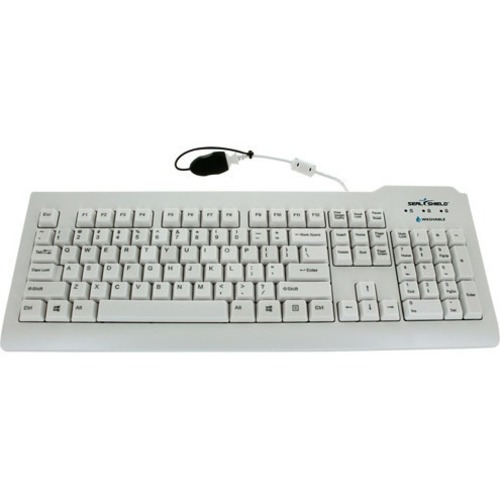 Seal Shield Silver Seal Waterproof Keyboard - SSWKSV208RU - Thumbnail 1