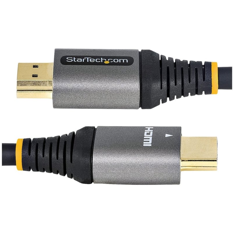 StarTech.com 16ft (5m) Premium Certified HDMI 2.0 Cable, High Speed Ultra HD 4K 60Hz HDMI Cable w/ Ethernet, HDR10, UHD HDMI Monitor Cord - Thumbnail 3