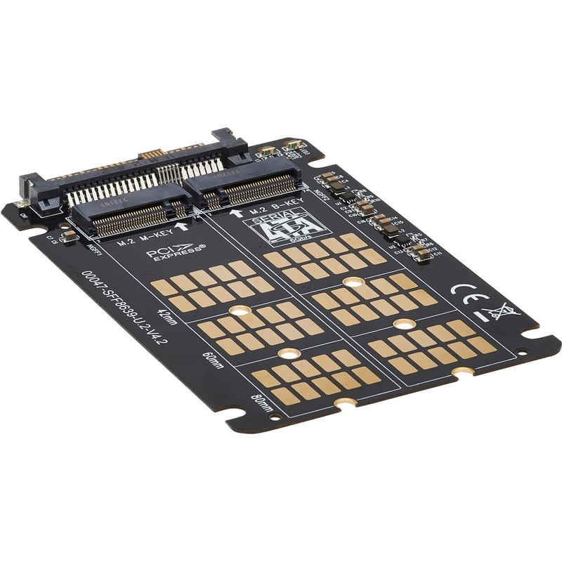 Eaton Tripp Lite Series U.2 to M.2 Adapter for M.2 PCIe NVMe SSD, SFF-8639 - Thumbnail 1